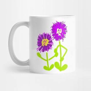 INDIGNANT FLOWERS Mug